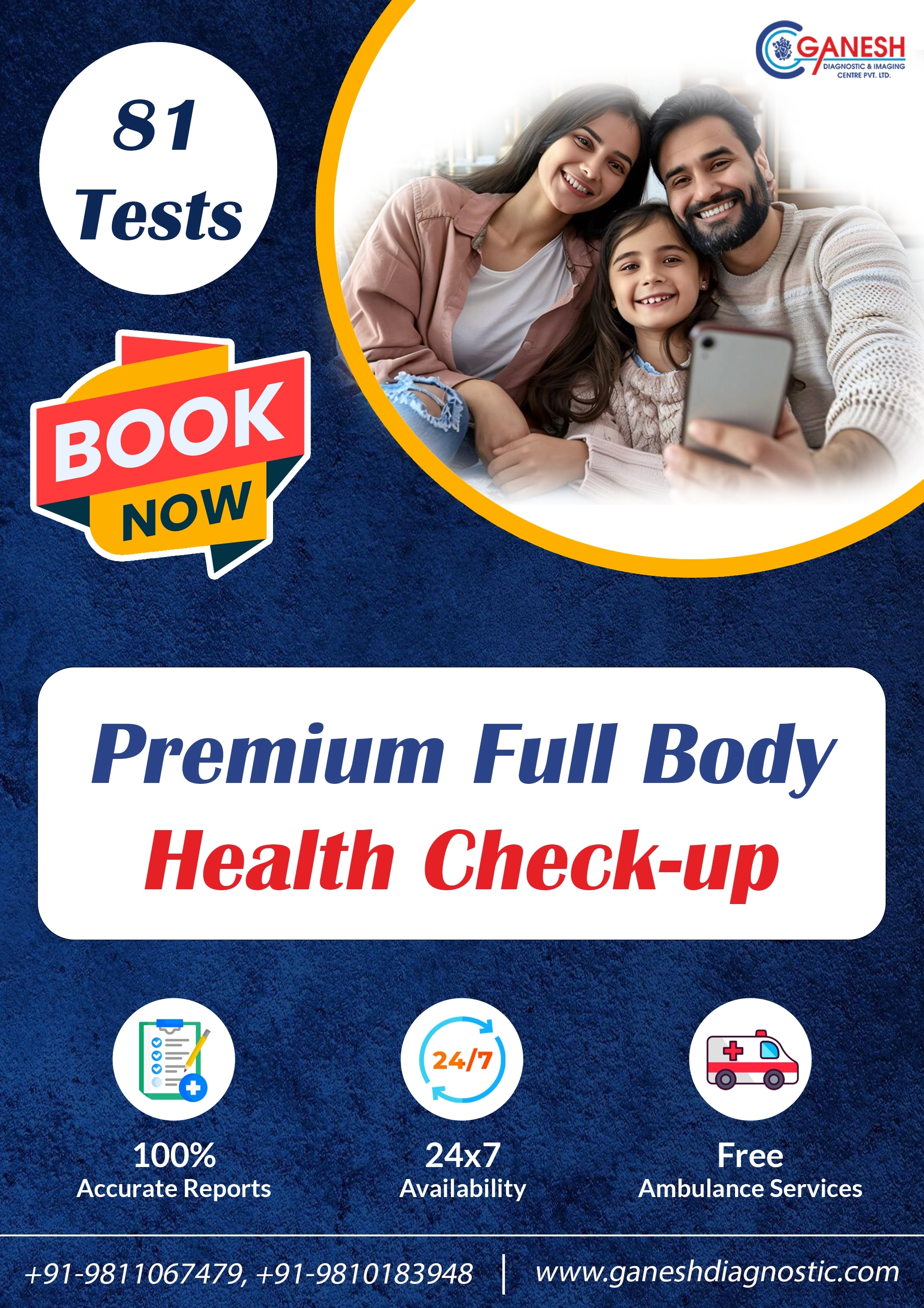 Premium Full Body Health Check-up